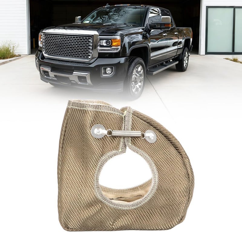 WIKIBB for Duramax LLY LBZ LMM LML 2005-16 Turbo Turbine Blanket Heat Shield Cover - Image 1